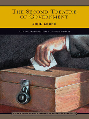 cover image of The Second Treatise of Government (Barnes & Noble Library of Essential Reading)